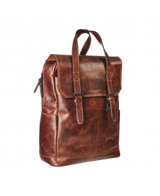 Maverick The Original Lederrucksack mit Laptopfach 15,6"