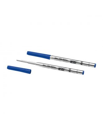 Montblanc Kugelschreiber-Mine Blau Medium (2 Stück)
