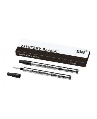 Montblanc Rollerball LeGrand Mine Medium Schwarz (2 Stück)