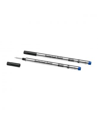 Montblanc Tint Roller Nachfüllmine Medium Blau (2 Stück)