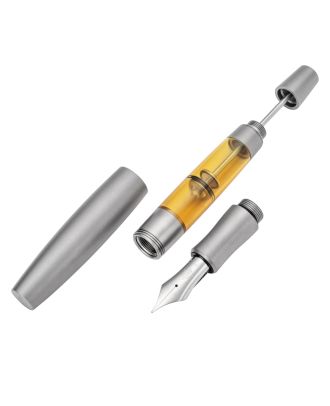 Gravitas The Monster Grade 5 Titanium Stone Washed Füllfederhalter
