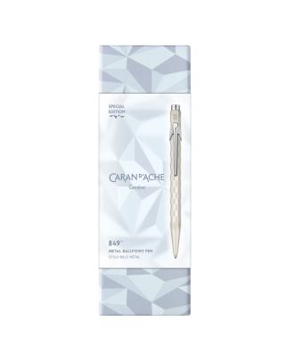 Caran d'Ache 849 Alpine Frost White Kugelschreiber