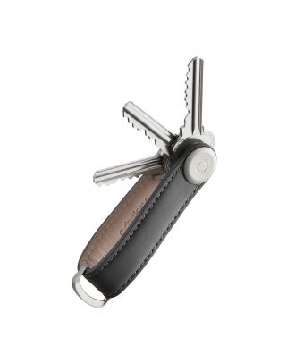Orbitkey 2.0 Charcoal Grey Leder