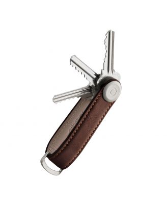 Orbitkey 2.0 Espresso Braun Leder