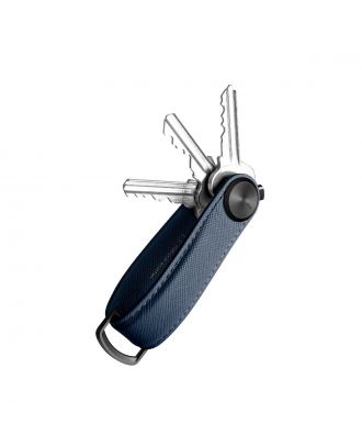 Orbitkey Schlüssel Organizer Pro Saffiano Oxford Marine Leder