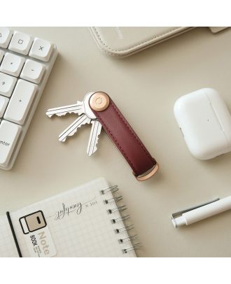 Orbitkey 2.0 Cognac Terracotta Leder