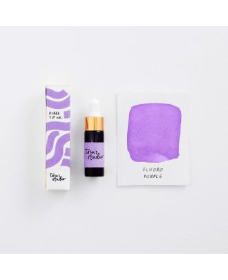 Tom's Studio Mini Textmarker Tinte Fluoreszierend lila 5 ml
