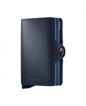 Secrid Twin Wallet Leder Original Marineblau