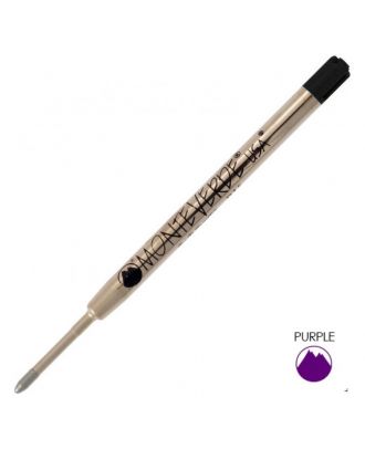 Monteverde Kugelschreiber-Mine Parker-Type G2 Nachfüllmine Medium Violett (2 Stück)