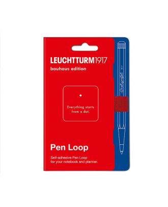 Leuchtturm1917 Stift Loop „ Bauhaus Edition “ Rot
