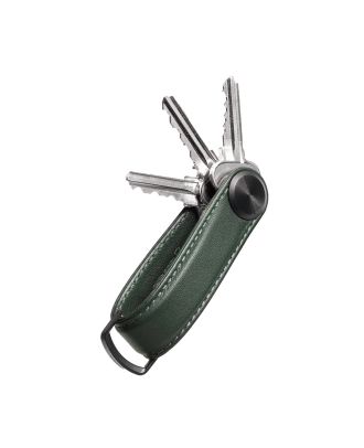 Orbitkey Schlüssel Organizer Pro Saffiano Olive Leder