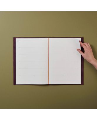 Paper Republic Wochenplaner mit Notizen 2027 A4