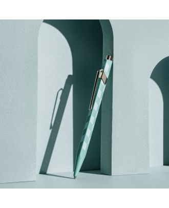 Caran d'Ache 849 Mosaic Water Green Kugelschreiber