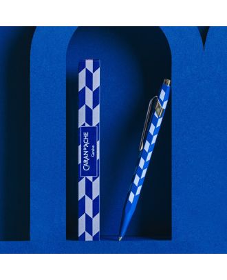 Caran d'Ache 849 Mosaic Royal Blue Kugelschreiber