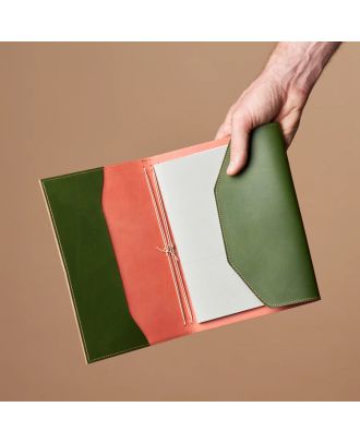 Paper Republic Le Trifold A5 Botanik Grün