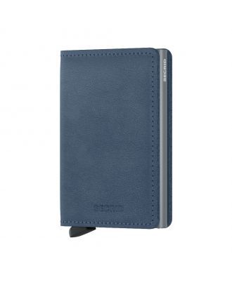 Secrid Slim Wallet Leder Original Eisblau