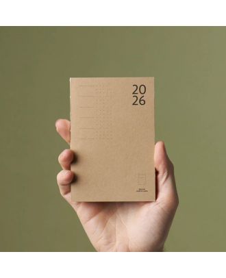 Paper Republic Wochenplaner mit Notizen 2026 Pocket
