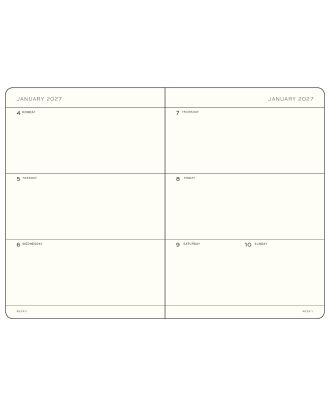 Leuchtturm1917 Kalender 2027 Wochenplaner Medium A5 Sage