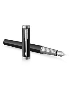 Parker Ingenuity Schwarz-Chrom Füllfederhalter