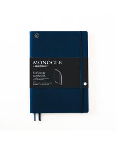 Monocle by Leuchtturm1917 Notizbuch B5 Softcover Navy Dotted