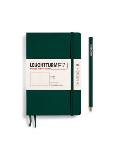 Leuchtturm1917 Notebook Slim B6+ Softcover Waldgrün Blanco