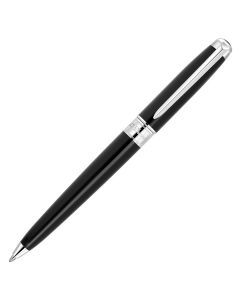 S.T. Dupont Line D Eternity Schwarzer Palladium-Kugelschreiber Medium