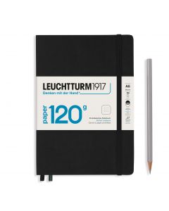 Leuchtturm1917 120G Edition Notebook Medium Schwarz Gepunktet