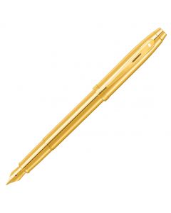 Sheaffer 100 Satin-Gold-PVD-Vergoldung Füllfederhalter