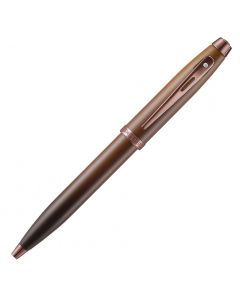 Sheaffer 100 Coffee Edition Mattbraun mit regalbraunen PVD-Zierteilen Kugelschreiber