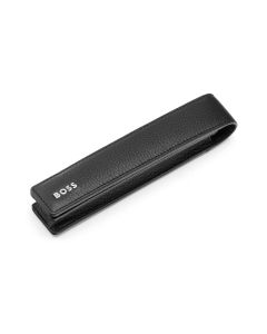 Hugo Boss Classic Genarbtes Schwarzes Stiftetui 1 Stift