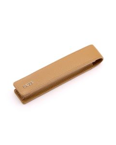 Hugo Boss Classic Camel genarbtes Schreibgeräte-Etui 1 Stift