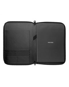 Hugo Boss A4 Schreibmappe Craft Schwarz