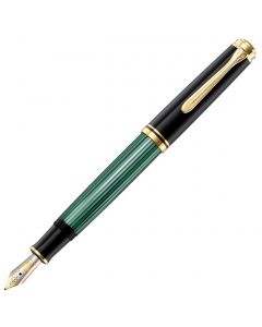 Pelikan Souverän 600 Schwarz Grün Füllfederhalter