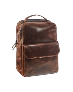 Maverick The Original Lederrucksack mit Laptopfach 15,6"