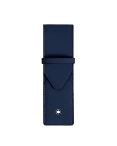 Montblanc Meisterstück Stiftetasche Tinte Blau für 2 Stück