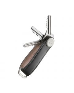 Orbitkey 2.0 Charcoal Grey Leder