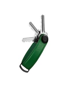 Orbitkey 2.0 Leder mit Kieselsteinen Smaragd