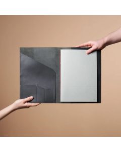 Paper Republic Mappe A4 Schwarz