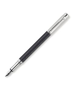 Caran d'Ache Varius Carbon Silber Füllfederhalter