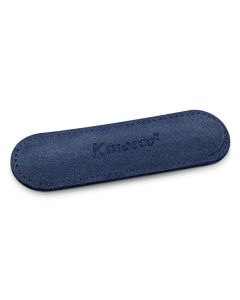 Kaweco Velours Lederetui für 1 Marker Navy