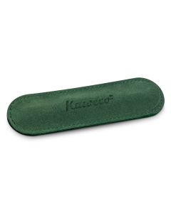 Kaweco Velour Lederetui für 1 Stift Grün