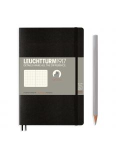 Leuchtturm1917 Notebook Slim B6+ Softcover Schwarz Gepunktet