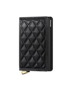Secrid Slim Wallet Premium Prägung Diamantschwarz