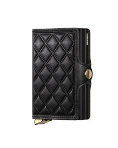 Secrid Twin Wallet Premium Prägung Diamantschwarz