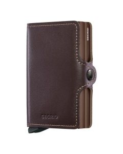 Secrid Twin Wallet Leder Original Schoko