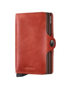 Secrid Twin Wallet Leder Vintage Orange