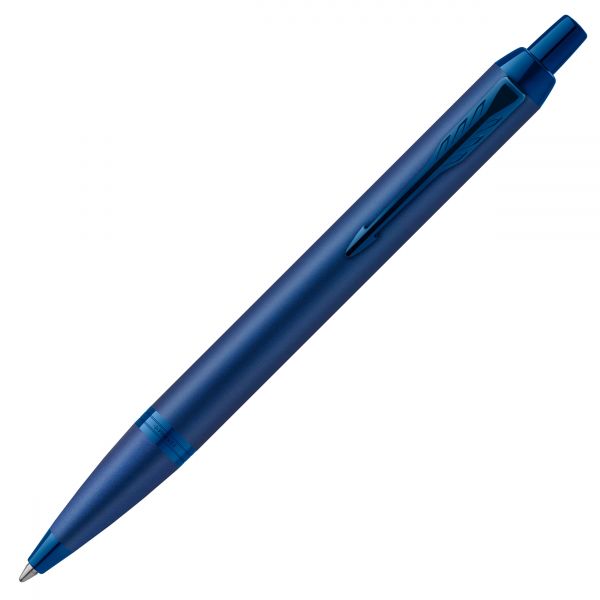 Parker IM Monochrom Blauer Roller | Kostenlose Gravur