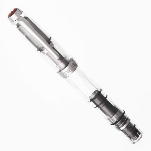 TWSBI Diamond Mini Kolbenfüller AL – Kompakt, Aus Aluminium, Transparent Mit Stahlfeder