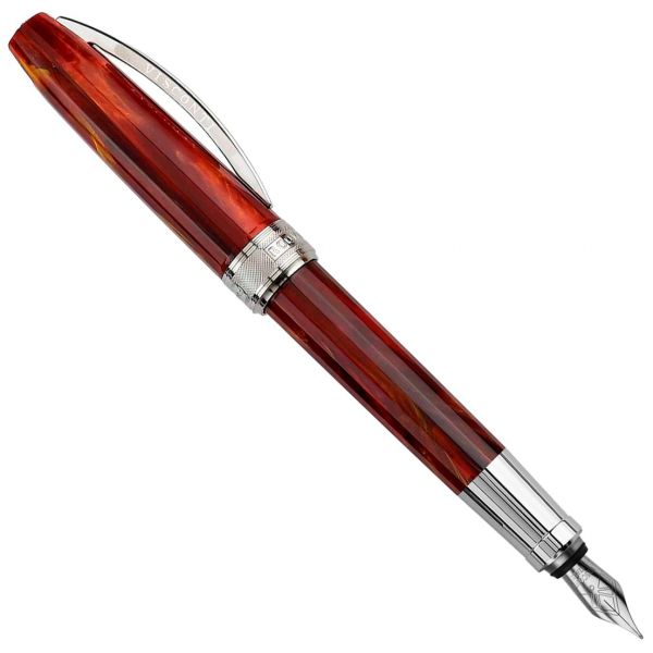Visconti Van Gogh Füllfederhalter „Red Vineyard“ – Mittlere Feder, Aus Kunstharz, Magnetverschluss, In Geschenkbox