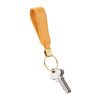 Llavero Orbitkey Loop Piel Naranja
